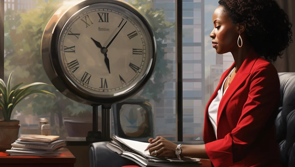 woman-with-clock